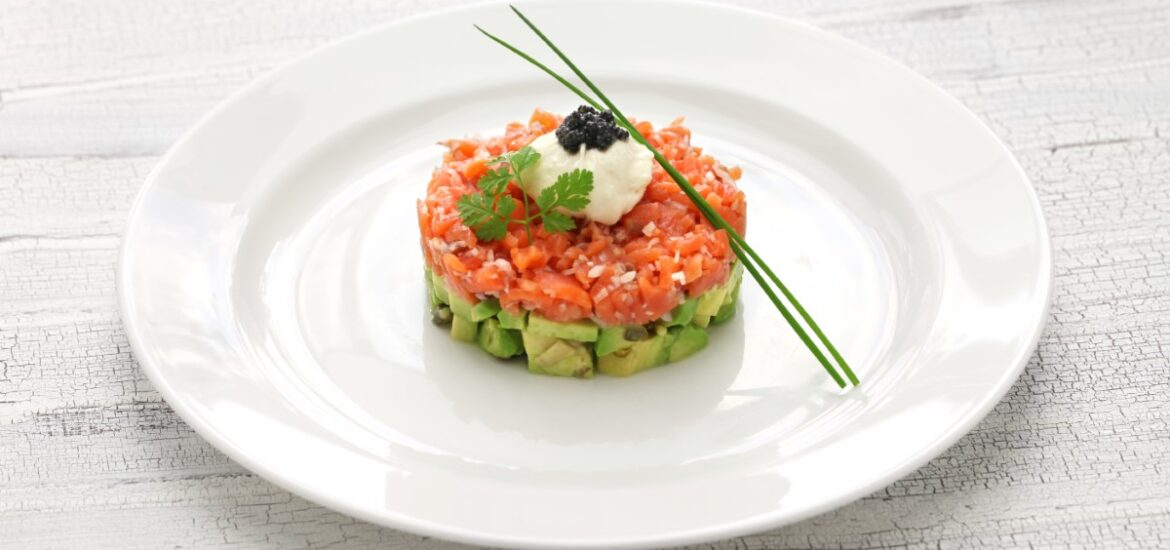 Tartare de saumon